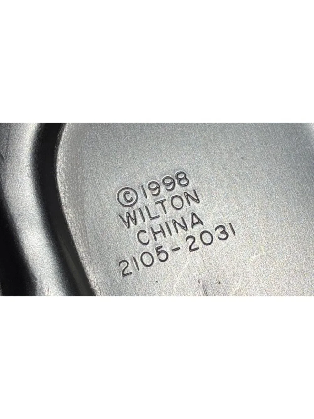 Wilton Enchanted Castle Cake Pan Mold #2105-2031 Silver Aluminum Fairy Tale VTG